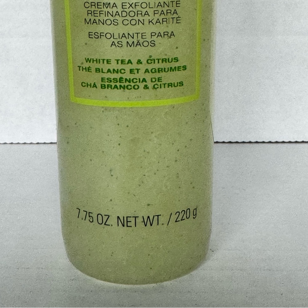 Mary Kay Satin Hands Smoothie Refining Shea Scrub White Tea & Citrus 70% Full - Picture 3 of 7
